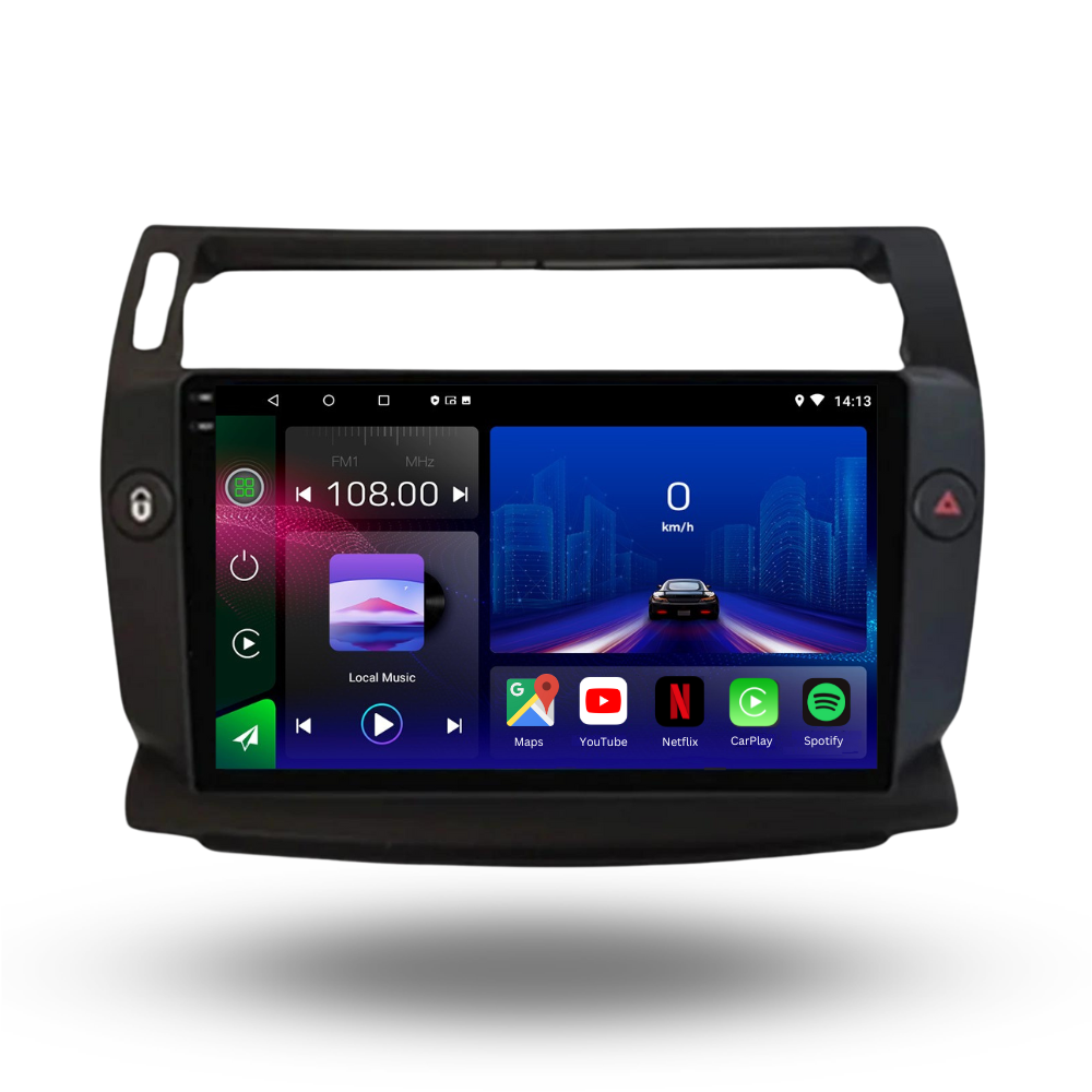 Citroen C4 | C-Triomphe | C-Quatre 2004-2009| Android 15 Autoradio | Apple CarPlay | Android Auto - Avelor