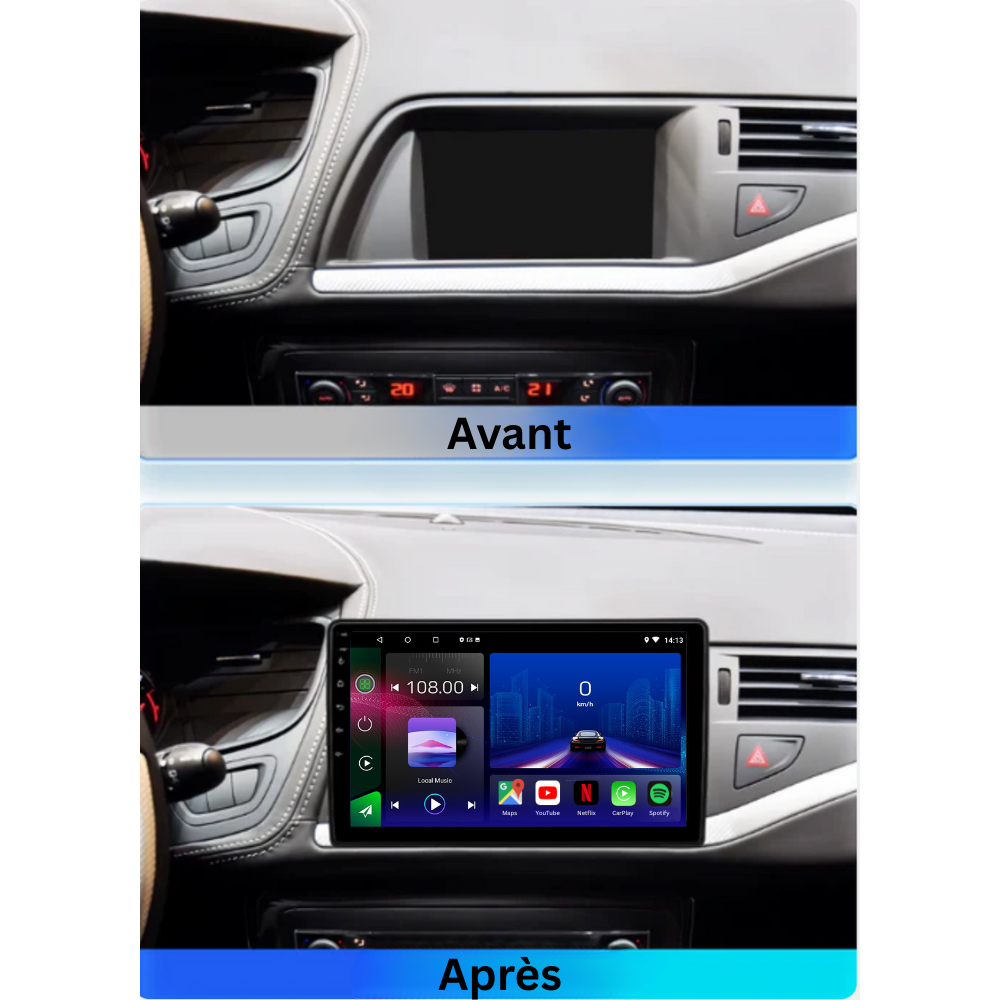 Citroen C5 | 2008-2016| Android 15 Autoradio | Apple CarPlay | Android Auto - Avelor