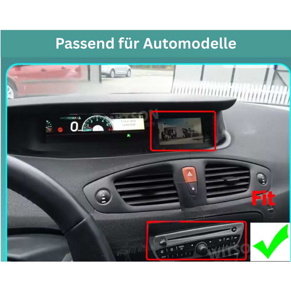 Renault Scenic 3 | 2009 -2016 | Android 15 Autoradio | Apple CarPlay | Android Auto - Avelor.at