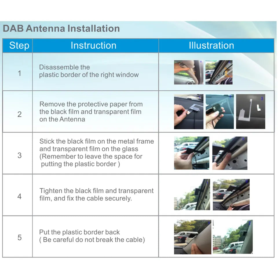 Adaptateur d'antenne DAB+ Dongle pour autoradio Android - Avelor