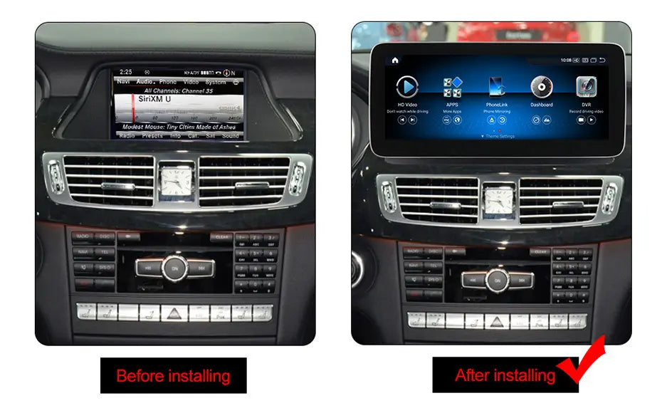 Mercedes CLS 2011-2018 W218 Android 15 Autoradio CarPlay & Android Auto - Avelor