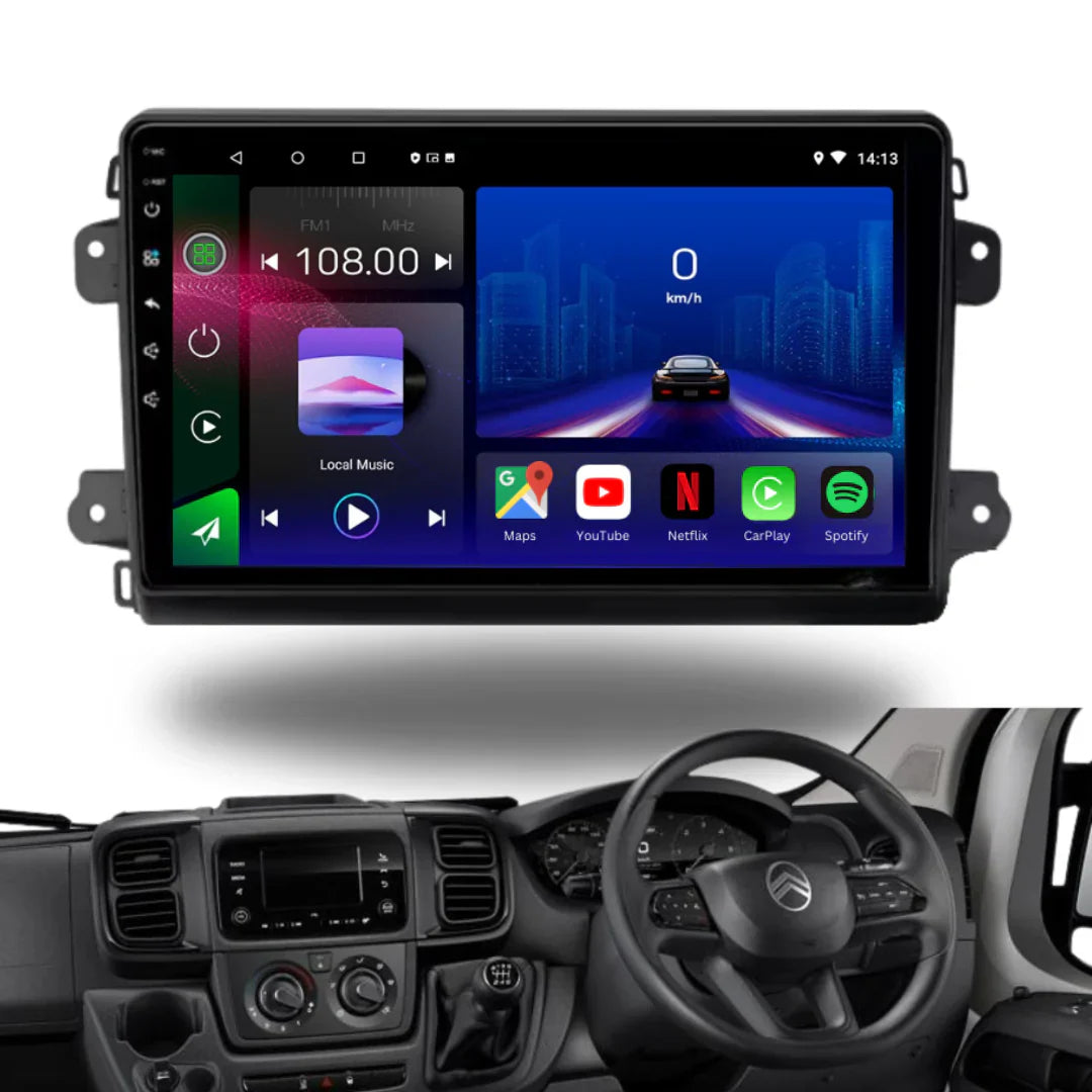 FIAT Ducato | Peugeot Boxer | Citroen Relay | 2023 Onwards | Android 15 Autoradio | Apple CarPlay | Android Auto - Avelor.at