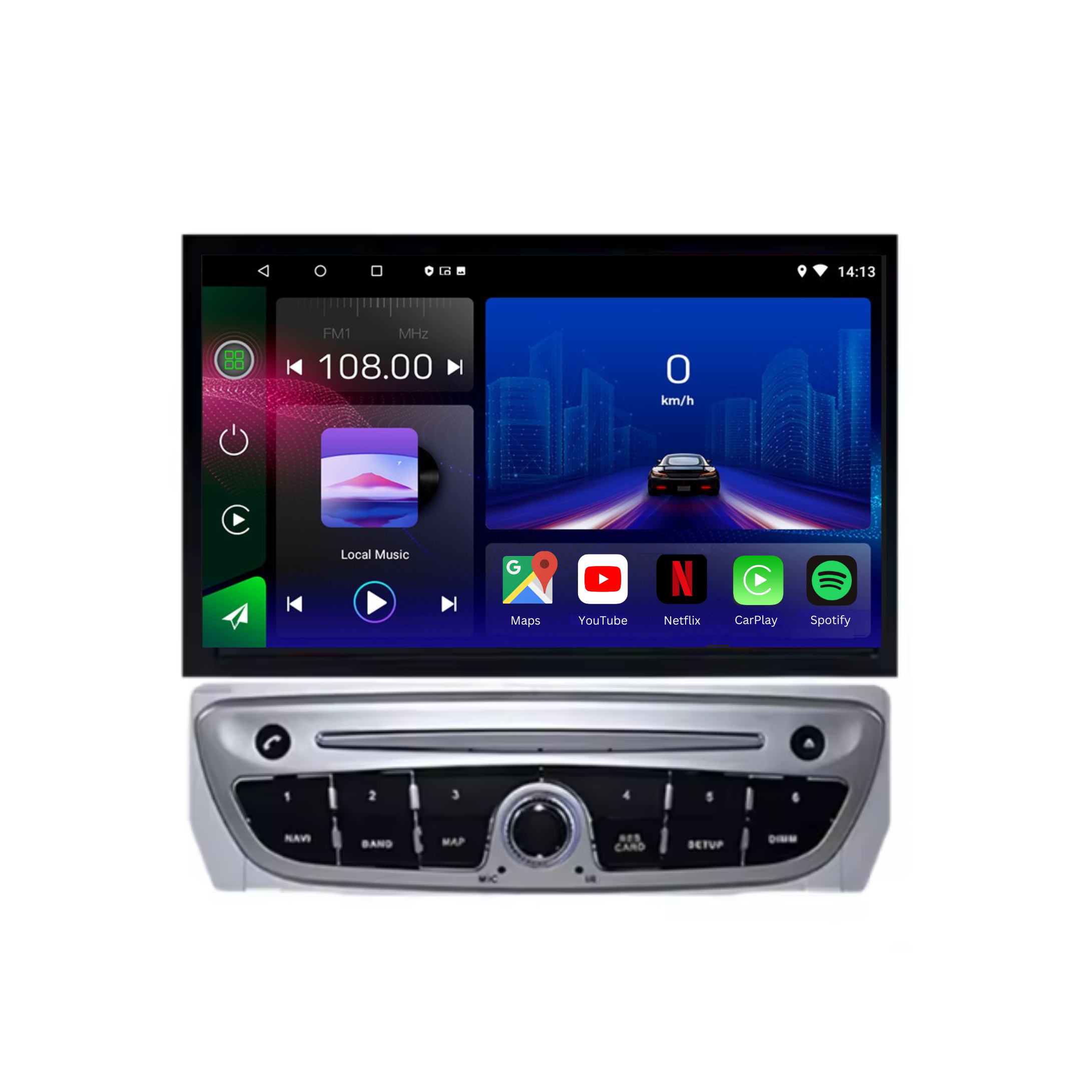 Renault Scenic 3 | 2009 -2016 | Android 15 Autoradio | Apple CarPlay | Android Auto - Avelor.at
