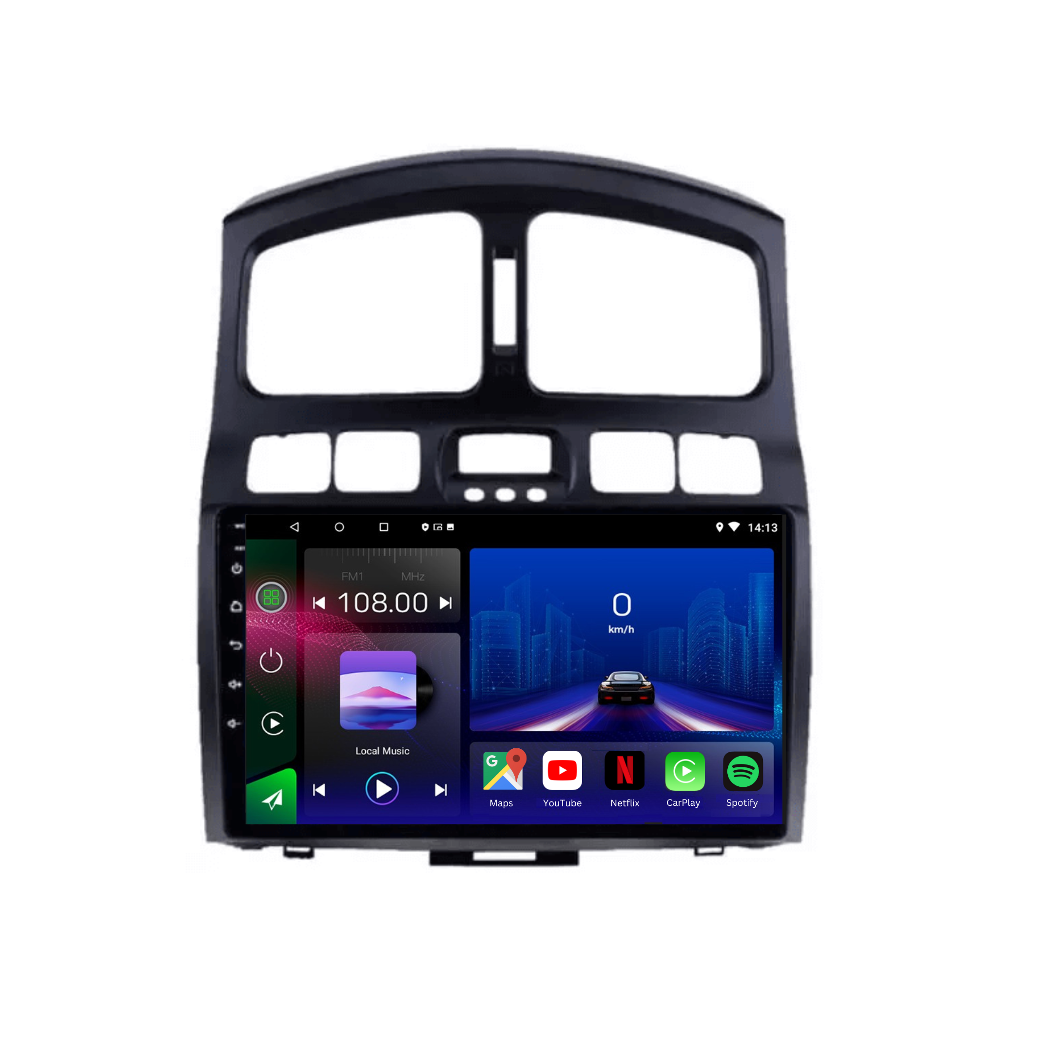 Hyundai Santa Fe 1| 2001-2006 | Android 15 Autoradio | Apple CarPlay | Android Auto - Avelor.at