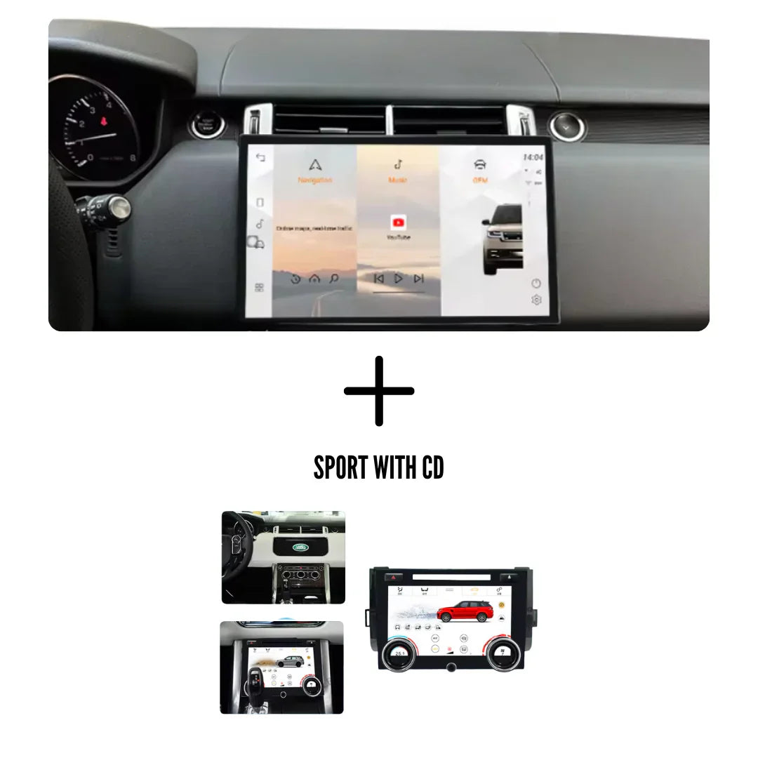 Range Rover | Sport Vogue 13,3 Zoll | 2013–2017 | Android 15 Autoradio | Apple CarPlay | Android Auto | Land Rover - Avelor.at