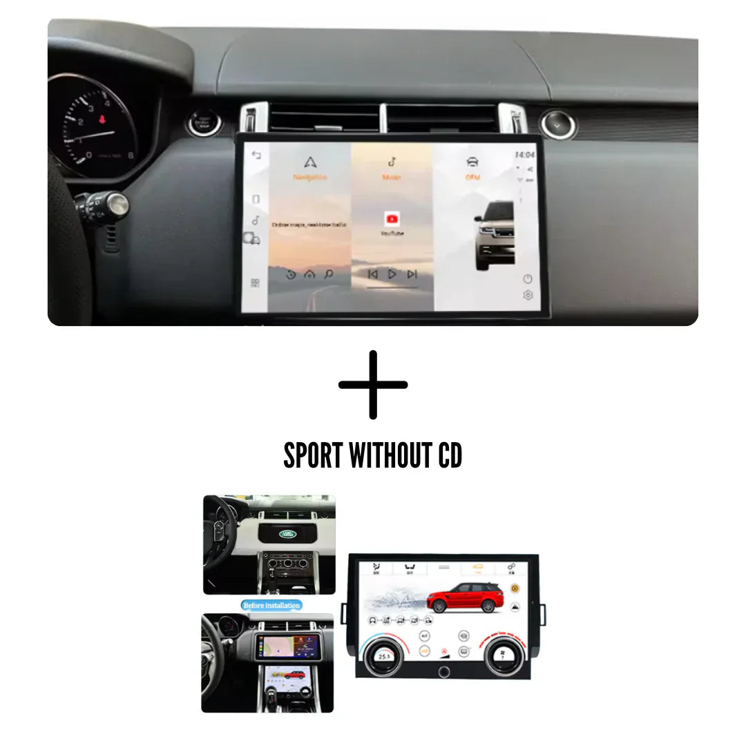 Range Rover | Sport Vogue 13,3 Zoll | 2013–2017 | Android 15 Autoradio | Apple CarPlay | Android Auto | Land Rover - Avelor.at