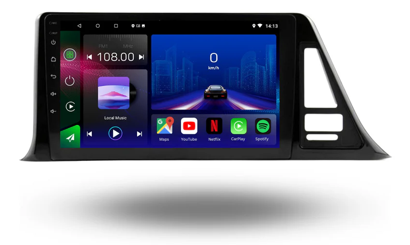 Toyota CH-R | 2016-2019 | Android 15 Autoradio | Apple CarPlay | Android Auto - Avelor