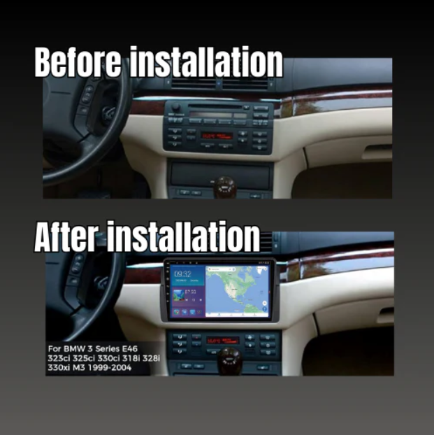 BMW 3 Series | E46 1997-2006 | Android 15 Autoradio | Apple CarPlay | Android Auto - Avelor