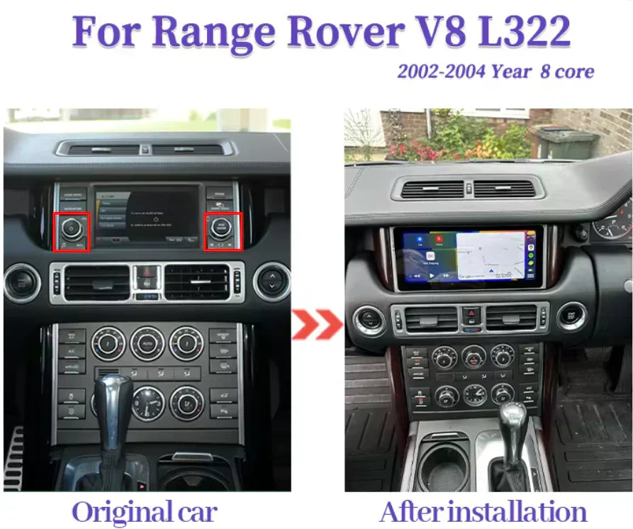 Range Rover L322 | 2002-2012 | Android 15 Autoradio | Apple CarPlay | Android Auto | Land Rover - Avelor.at