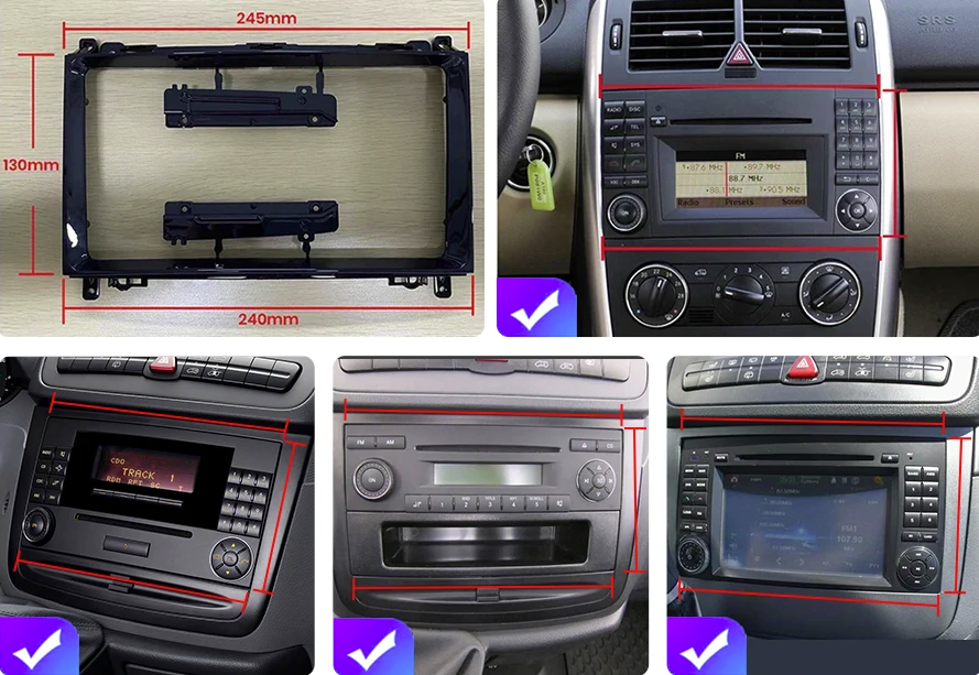 Mercedes Sprinter | VW Crafter | Android 15 Autoradio | Apple CarPlay | Android Auto - Avelor.at
