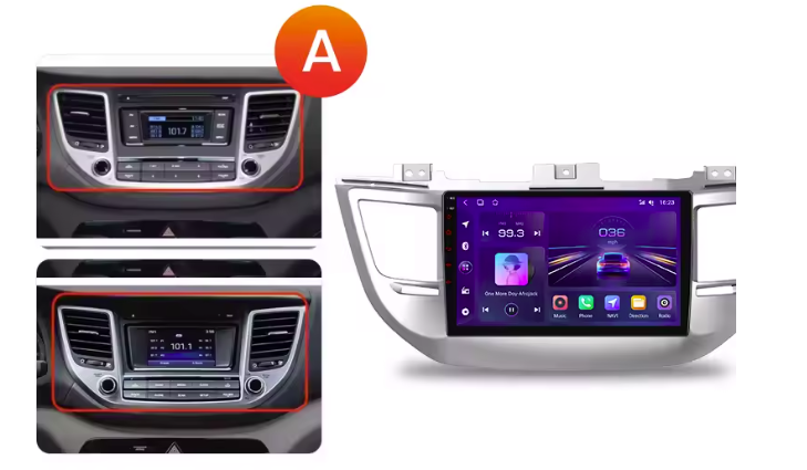 Hyundai Tucson iX35 | 2015-2018 | Android 15 Autoradio | Apple CarPlay | Android Auto - Avelor.at