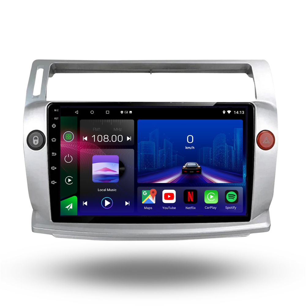 Citroen C4 | C-Triomphe | C-Quatre 2004-2009| Android 15 Autoradio | Apple CarPlay | Android Auto - Avelor