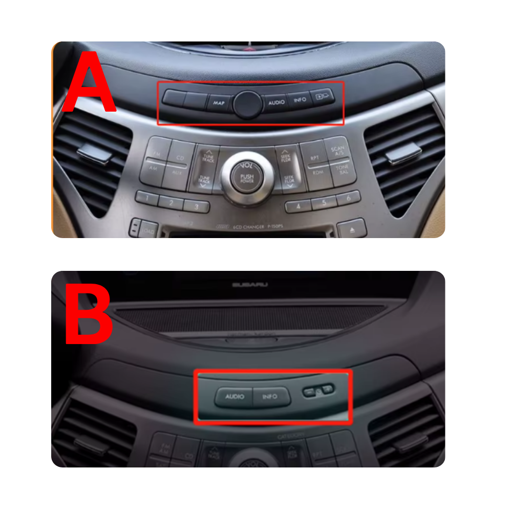 Subaru Tribeca | 2007 - 2014 | Android 15 Autoradio | Apple CarPlay | Android Auto - Avelor