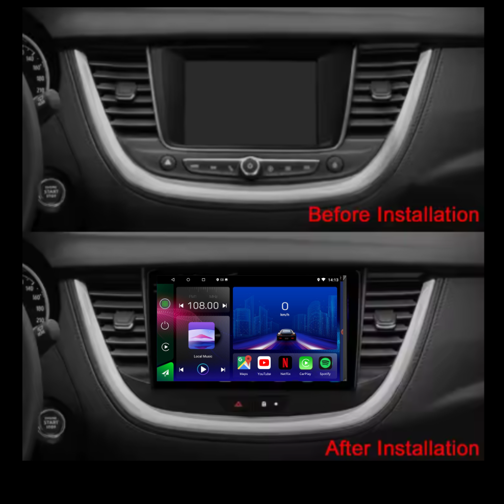 Opel Grandland X Crossland X | 2016-2020 | Android 15 Autoradio | Apple CarPlay | Android Auto - Avelor